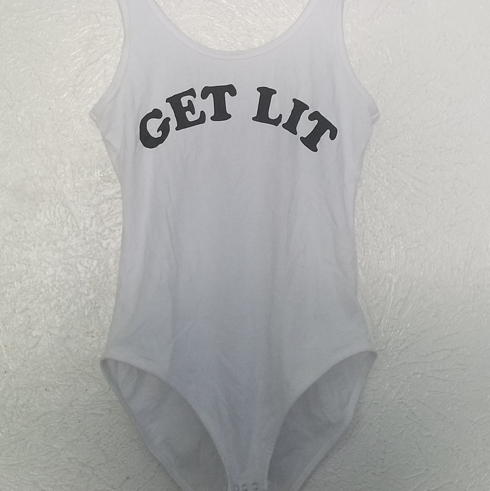 "Get Lit" bodysuit
